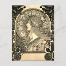 Suche nach vintage art nouveau postkarten Astrologie