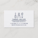 Suche nach konturen visitenkarten Chef