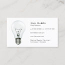 Suche nach glühlampe visitenkarten Beleuchten