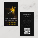 Suche nach limousine visitenkarten Chauffeur