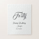 Suche nach 40 geburtstag puzzle 10 20 30 40