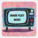 Suche nach fernsehen aufkleber Retro