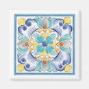 Suche nach blaue fliesen magnete Blume