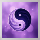 Suche nach yin yang symbol poster Schwarz