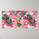 Suche nach flamingo muster poster Abstrakt