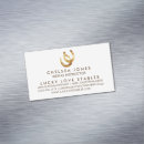 Suche nach viel glück visitenkarten Hufeisen