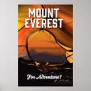 Suche nach der mount everest poster Bergsteigen