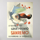 Suche nach san remo poster Vintag