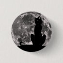 Suche nach katzen silhouette buttons Mond