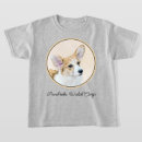 Suche nach corgi kinder tshirts Hund