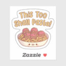 Suche nach spaghetti aufkleber Fleischbällchen