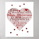 Suche nach 40 hochzeitstag poster Jahrestag