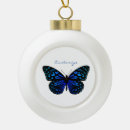 Suche nach blaue schmetterlinge ornamente Für sie