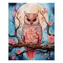 Suche nach rosa eulen poster Vogelvogel
