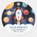 Suche nach planeten aufkleber Junge