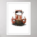 Suche nach wracke poster Druck