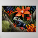 Suche nach tropischer frosch poster Regenwald