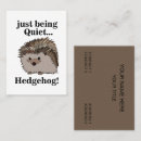Suche nach igel visitenkarten Lustig