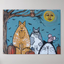 Suche nach katze und mond poster Tiere