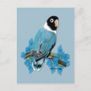 Suche nach lovebirds postkarten Blau