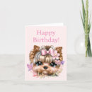 Suche nach yorkie geburtstag karten Welpen