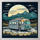 Suche nach vollmond poster Blau