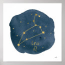 Suche nach leo zodiac poster Aquarell