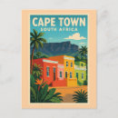 Suche nach kapstadt südafrika postkarten Reiseplakat