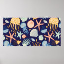 Suche nach muscheln poster Algen