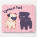 Suche nach cartoon mops mousepads Welpe