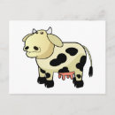 Suche nach kuh cartoon postkarten Bauernhof