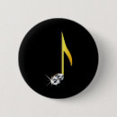 Suche nach musiknoten buttons Gold