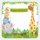 Suche nach giraffe birthday aufkleber Safari