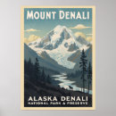 Suche nach denali poster Retro