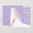 Suche nach lavender bridal shower einladungen Elegant