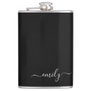 Suche nach ihr name auf ihm flachmänner Elegant