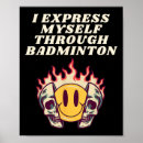 Suche nach tennis racket poster Badminton