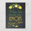 Suche nach tonic postkarten Zitronen