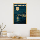 Suche nach mykonos poster Vintag