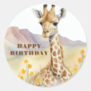 Suche nach giraffe birthday aufkleber Glücklicher geburtstag