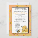 Suche nach bumble bee shower baby einladungen Mädchen