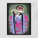 Suche nach geisha postkarten Kimono
