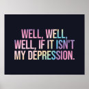 Suche nach depression poster Für alle