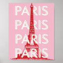 Suche nach paris rosa poster Reise