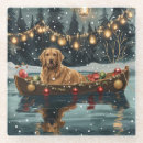 Suche nach golden retriever untersetzer Weihnachten