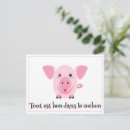 Suche nach rosa schwein postkarten Jede person
