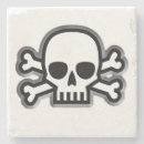 Suche nach piratenflagge untersetzer Skelett