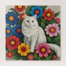 Suche nach weiße katze puzzle Katzenliebhaber