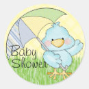 Suche nach bird baby shower aufkleber Babyduschkleber