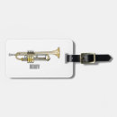 Suche nach trompete gepäckanhänger Musikinstrument